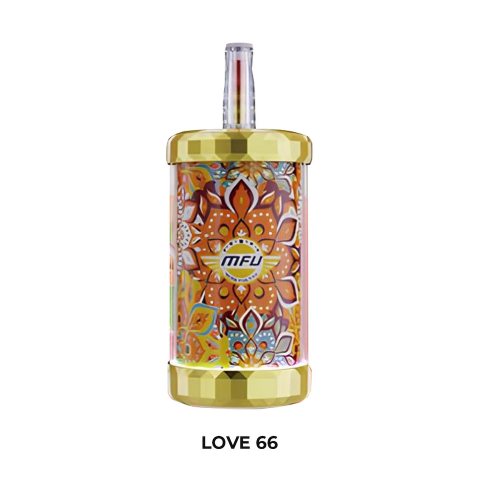 MFU SHISHA X3 Hookah 150,000 Puff Disposable LOVE 66