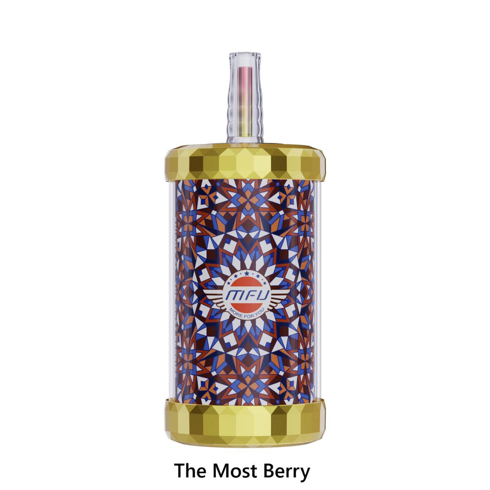 MFU SHISHA X3 Hookah 150000 Puff Disposable The Most Berry
