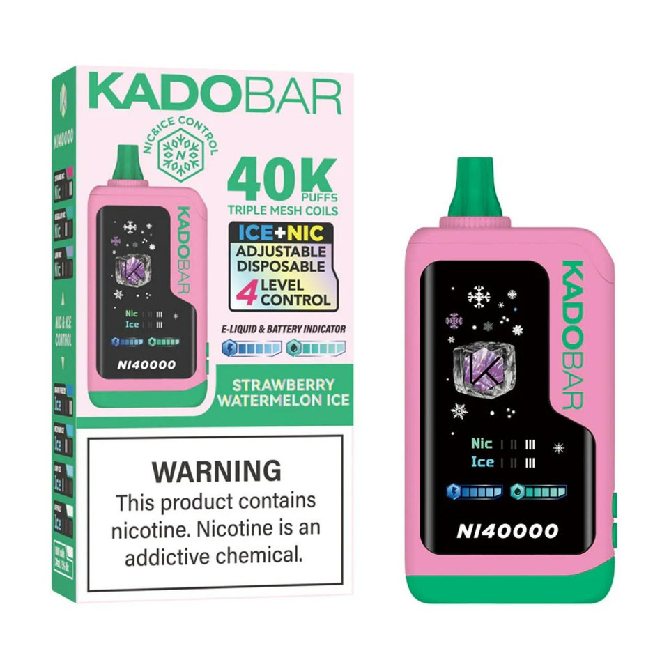 Kado Bar NI40K Puff Disposable Strawberry Watermelon Ice