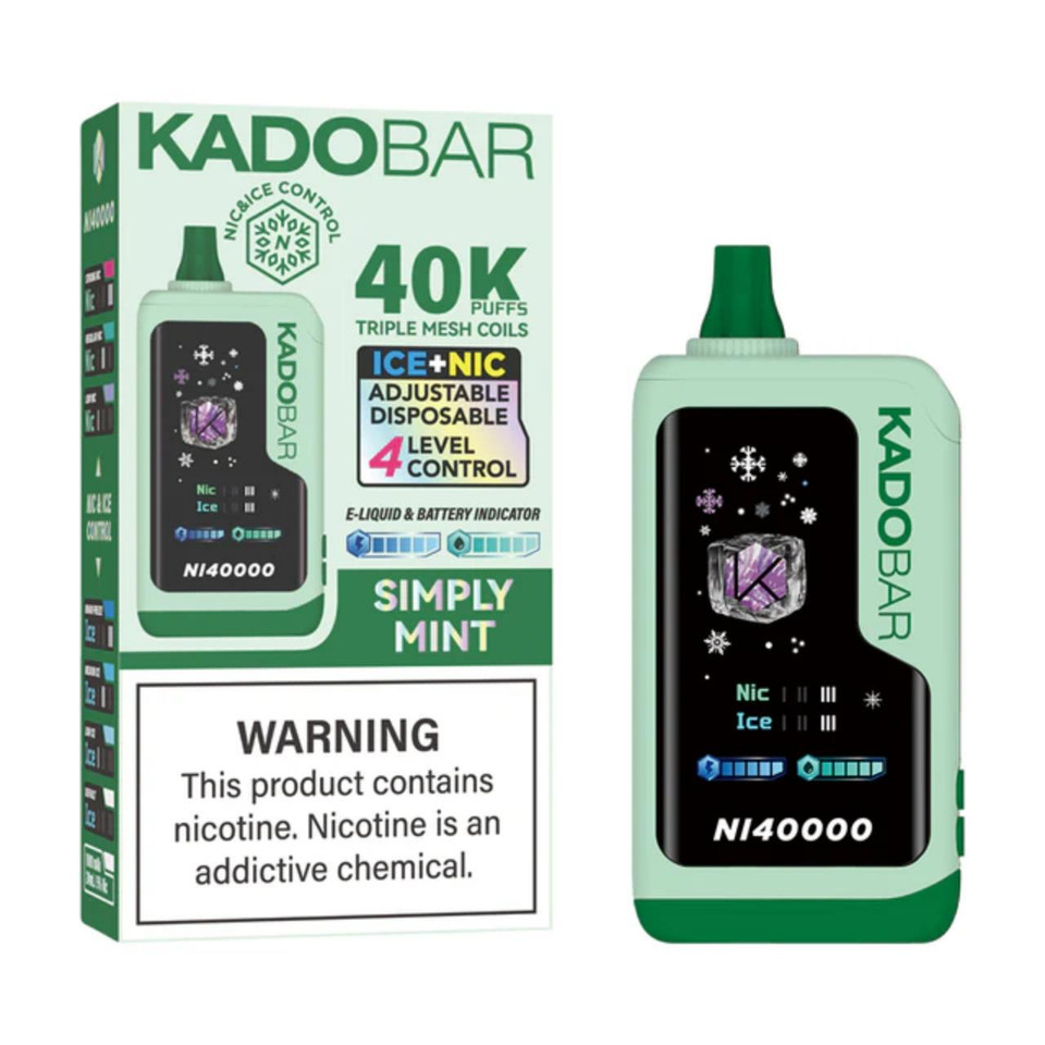 Kado Bar NI40K Puff Disposable Simply Mint