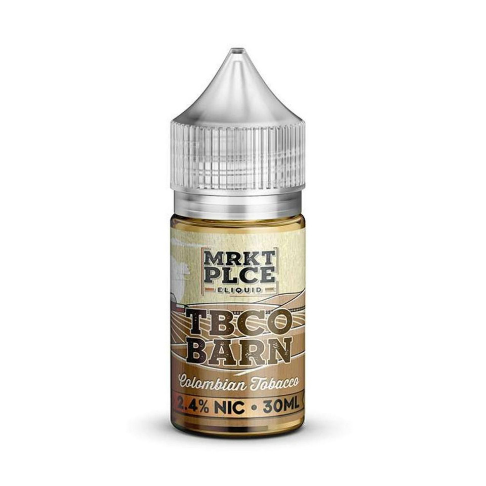 MRKTPLCE TBCO Barn Colombian Tobacco Salt Nic 30ml E-Juice