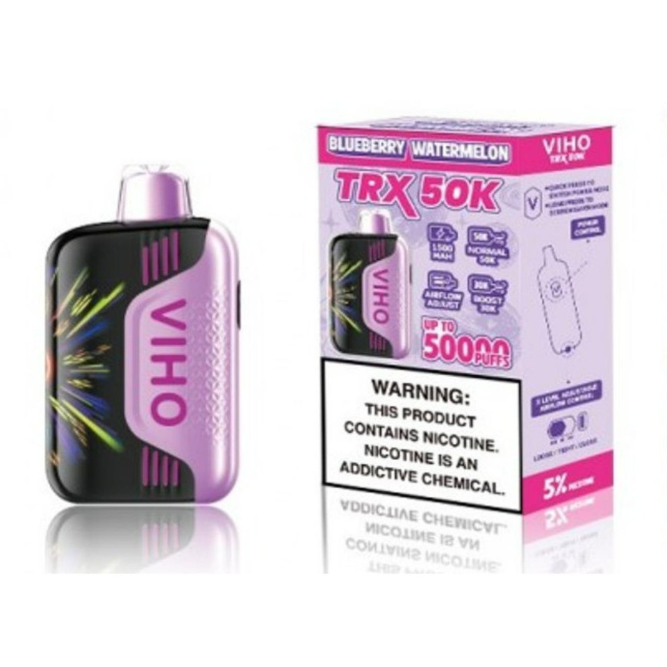 VIHO TRX 50K Puff Disposable Blueberry Watermelon VIHO TRX 50K Puff Disposable Blueberry Watermelon