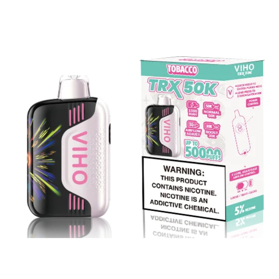 VIHO TRX 50K Puff Disposable Tobacco VIHO TRX 50K Puff Disposable Tobacco