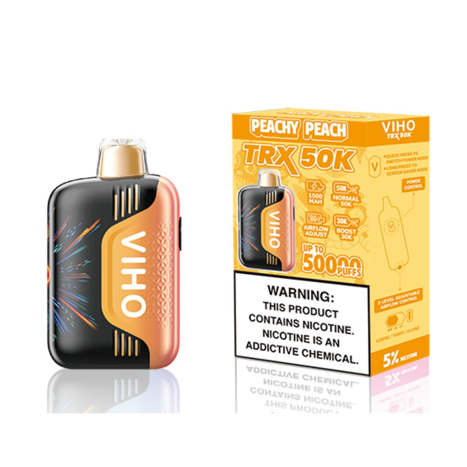 VIHO TRX 50K Puff Disposable PEACHY PEACH