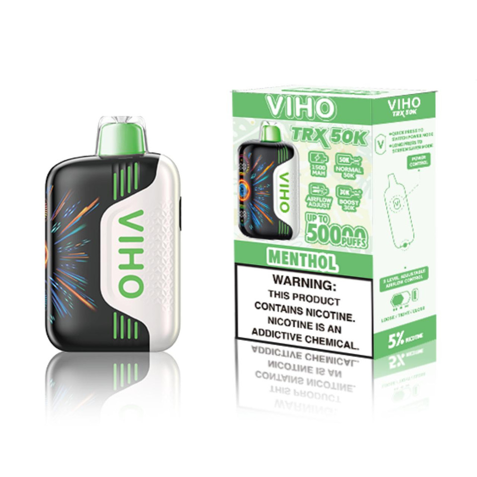 VIHO TRX 50K Puff Disposable menthol