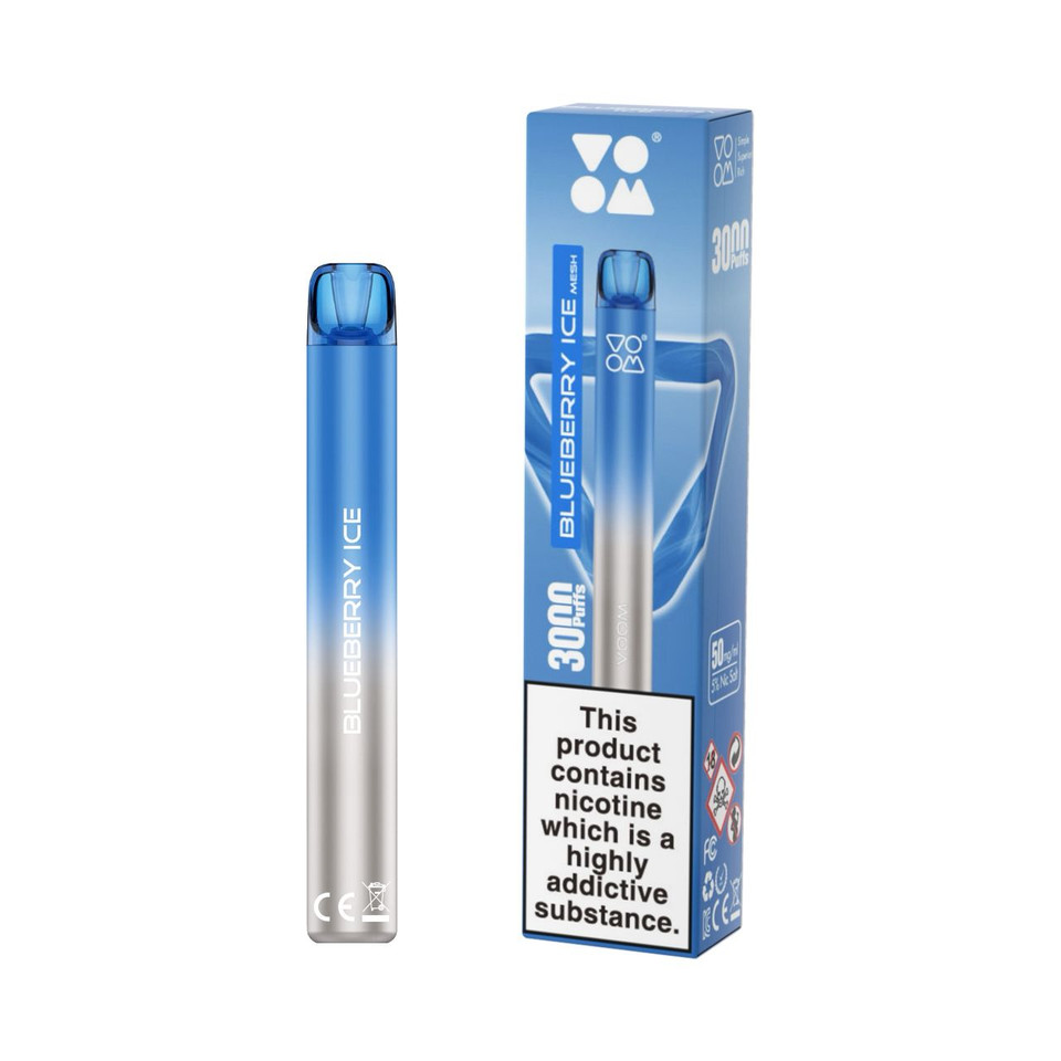 Voom Mesh 3000 Puff Disposable Blueberry Ice