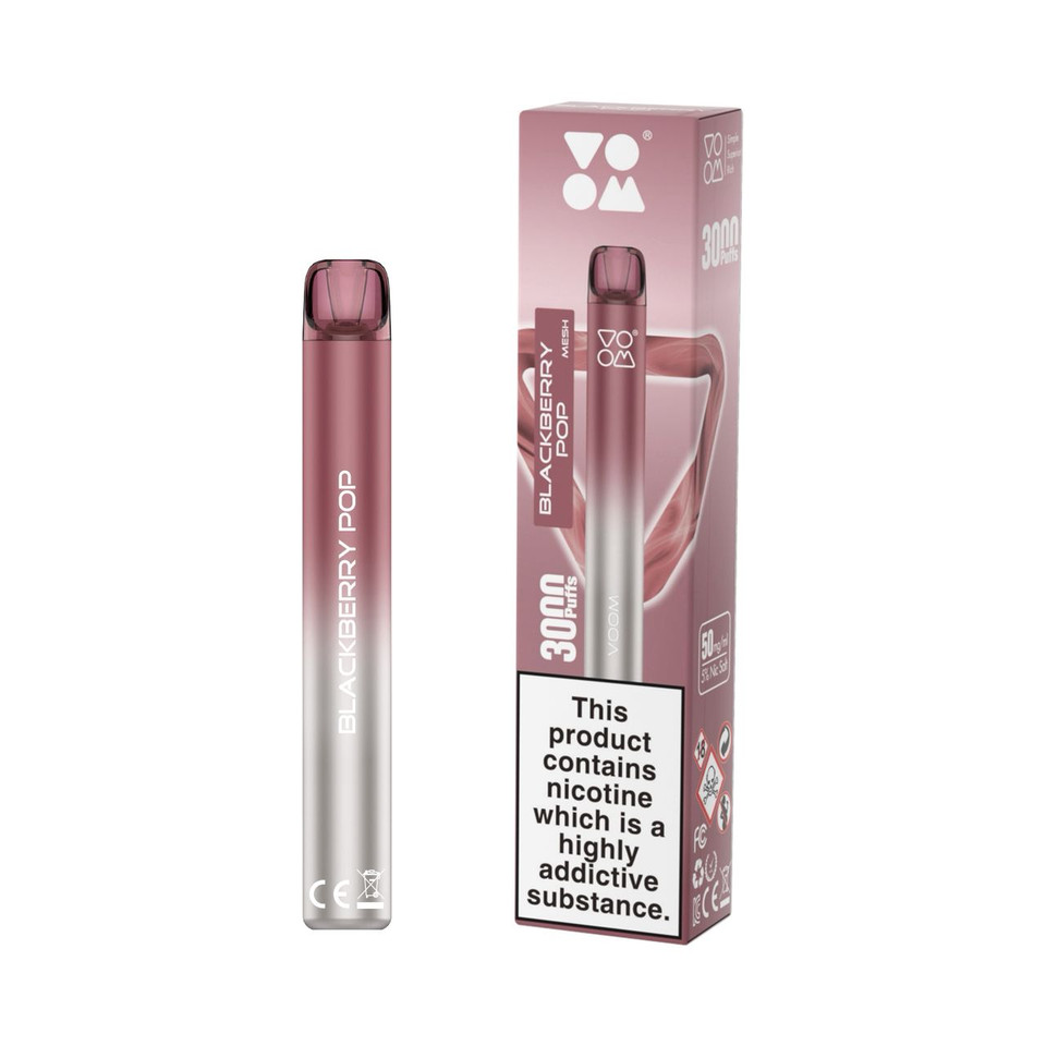 Voom Mesh 3000 Puff Disposable Blackberry Pop