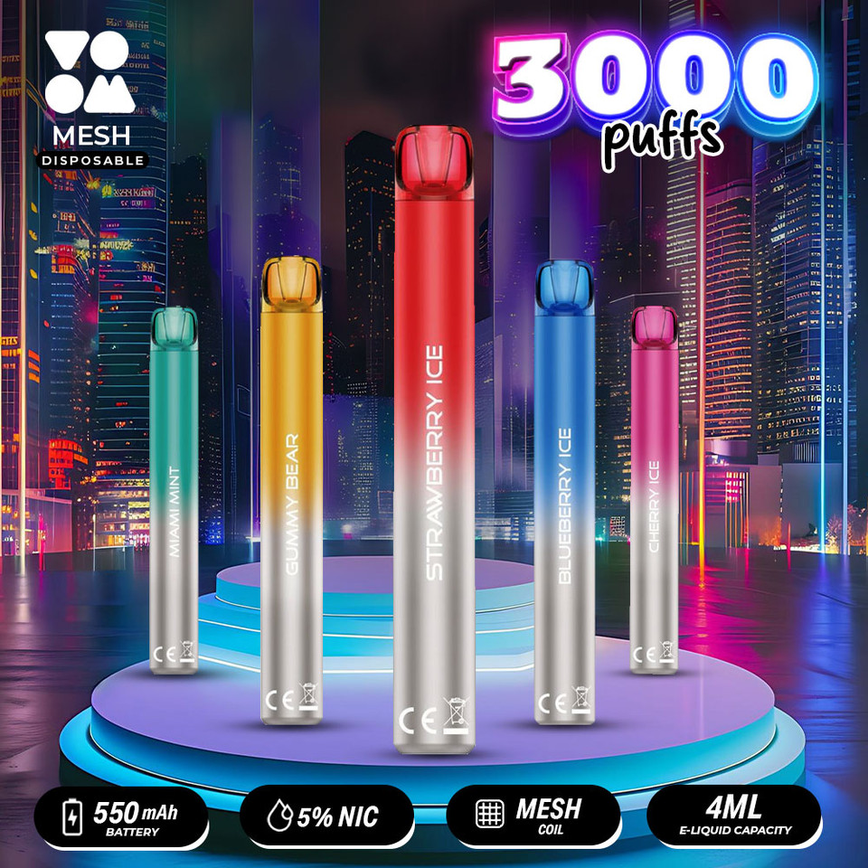 Voom Mesh Disposable (3000 Puffs)