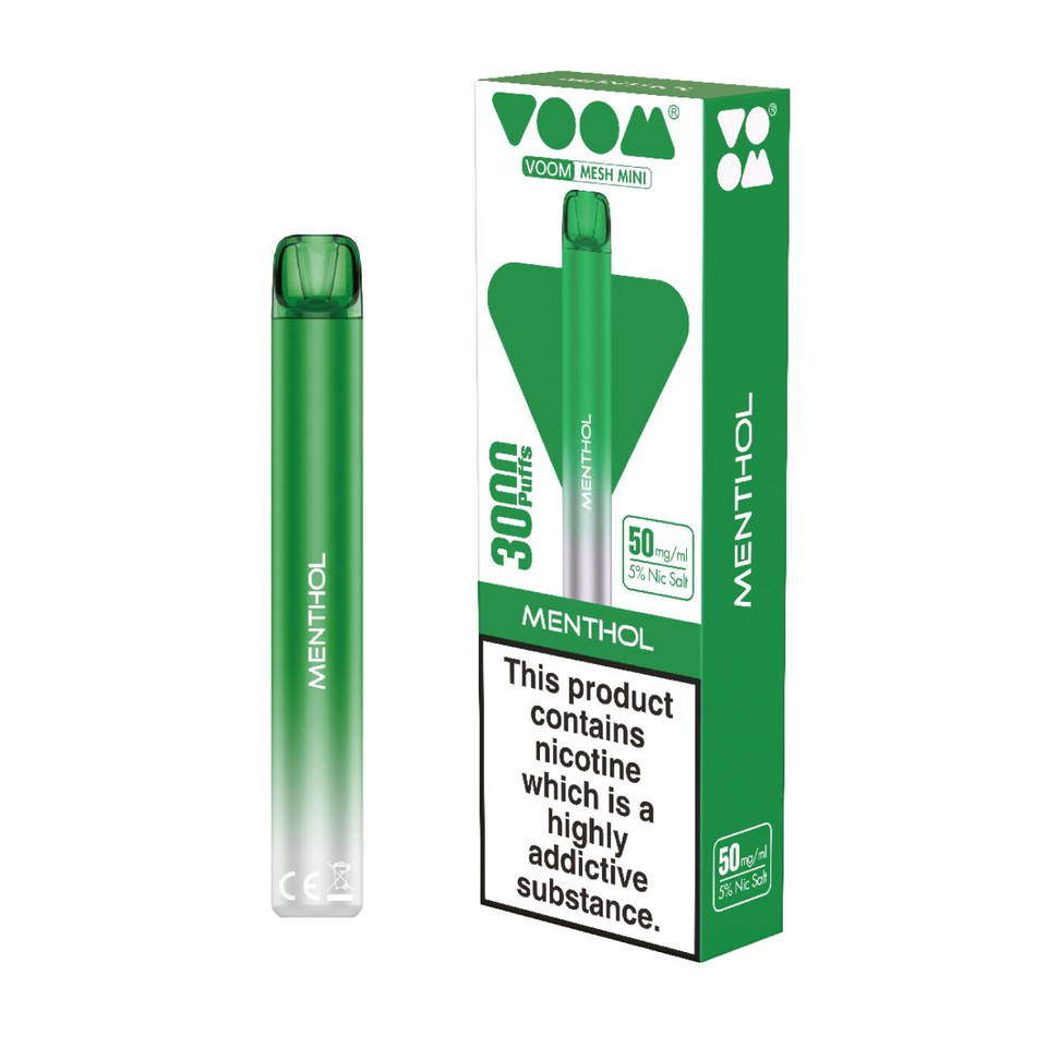 Voom Mesh 3000 Puff Disposable Menthol