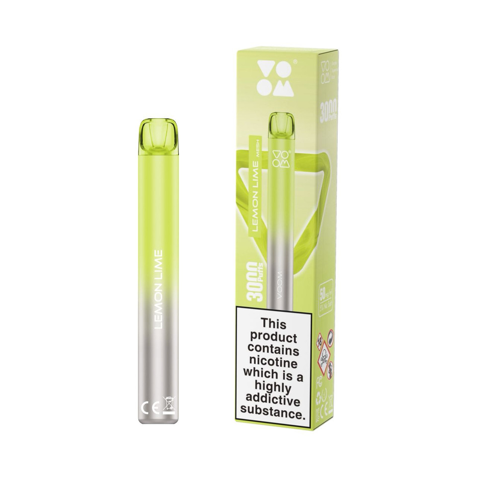 Voom Mesh 3000 Puff Disposable Lemon Lime