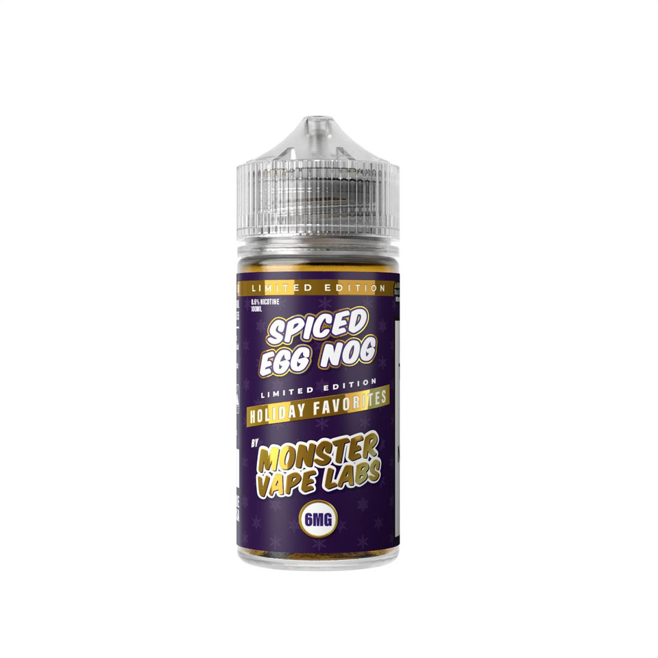 MVL Holiday Favorites Spiced Egg Nog 100ml E-Juice 6MG
