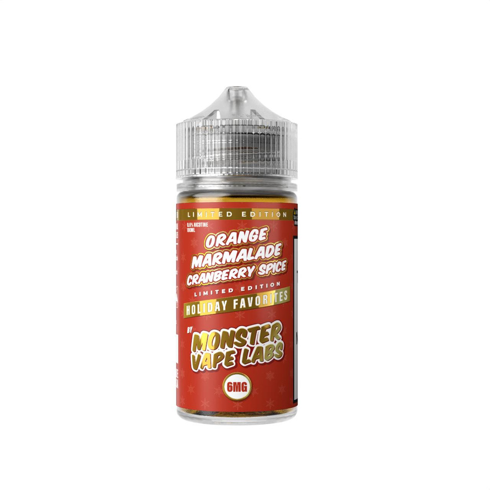 MVL Holiday Favorites Orange Marmalade Cranberry Spice 100ml E-Juice 6MG