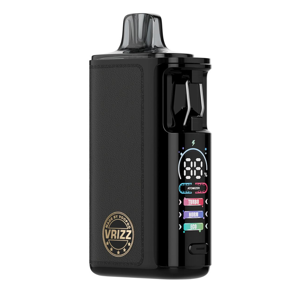 VooPoo VRIZZ 2 Pod Kit Black Leather Front