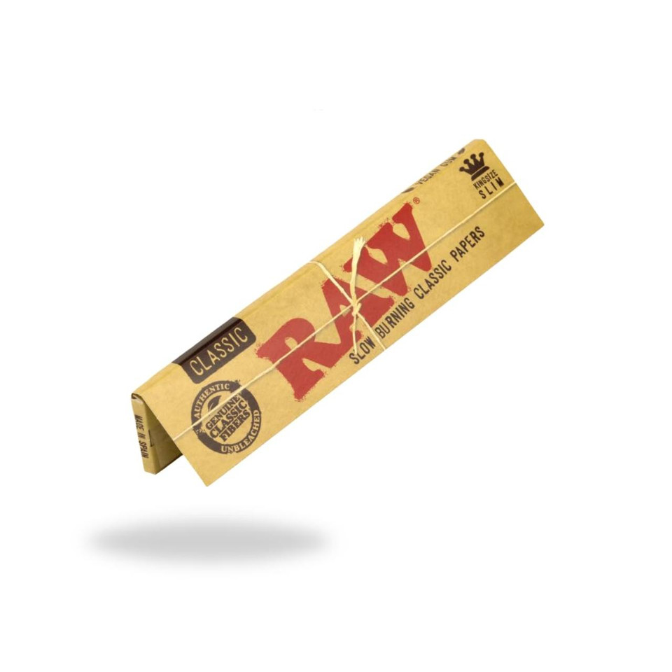 RAW Rolling Papers-King Size Slim-1PK Classic