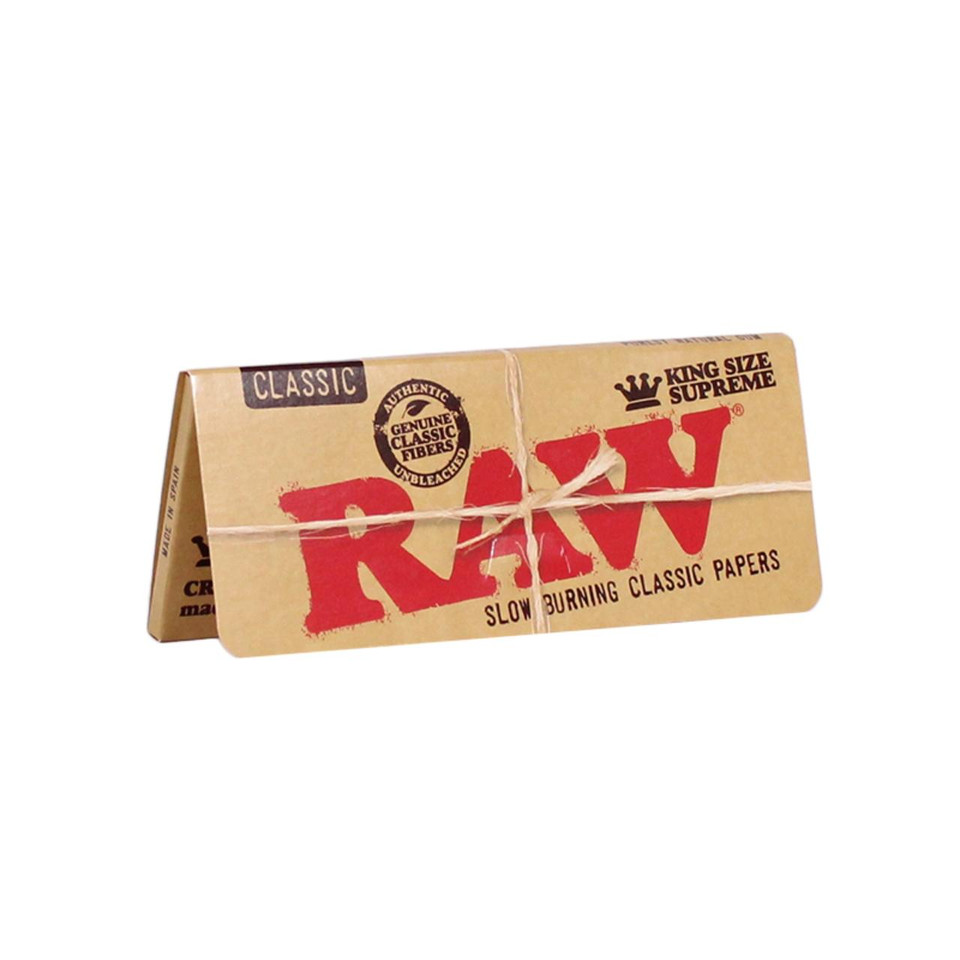 RAW Rolling Papers (Pack of 1)- King Size Supreme