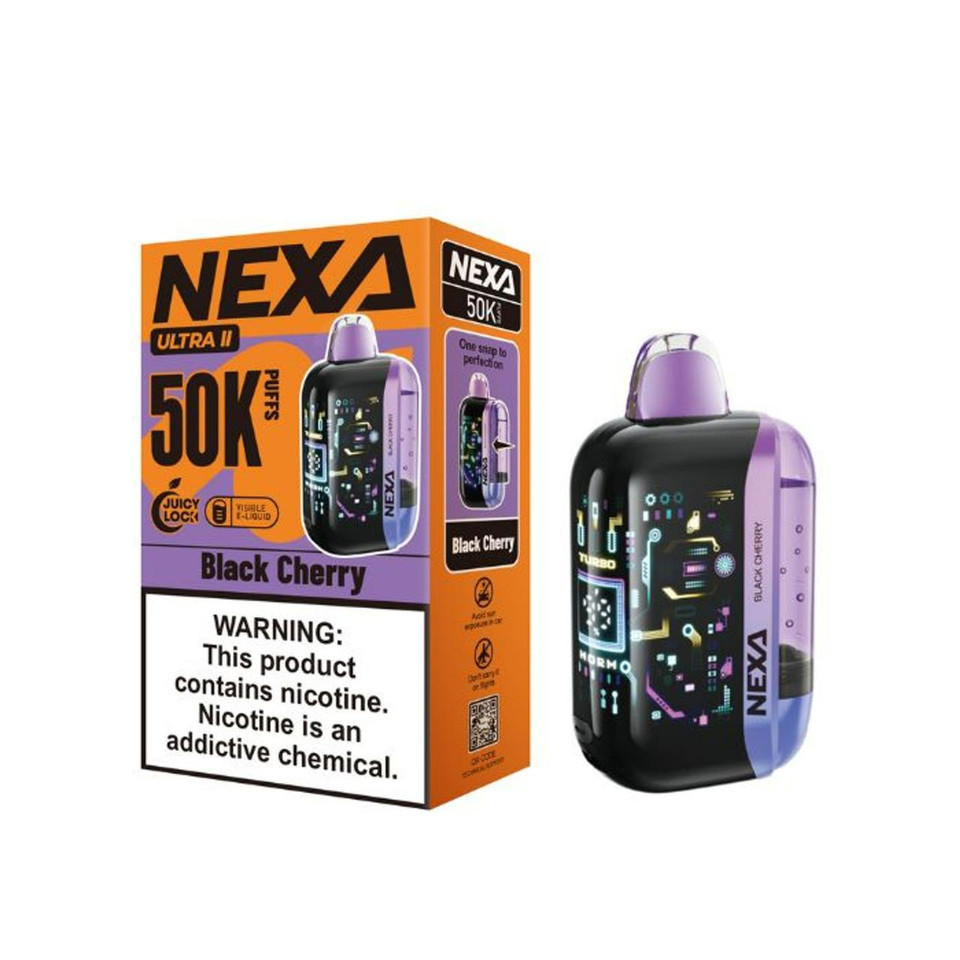 NEXA Ultra ll 50000 Puff Disposable Black Cherry