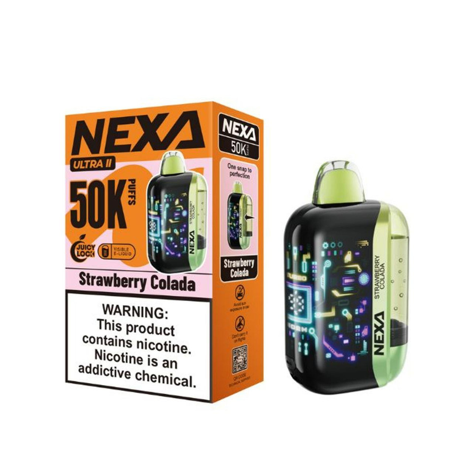 NEXA Ultra ll 50000 Puff Disposable Strawberry Colada