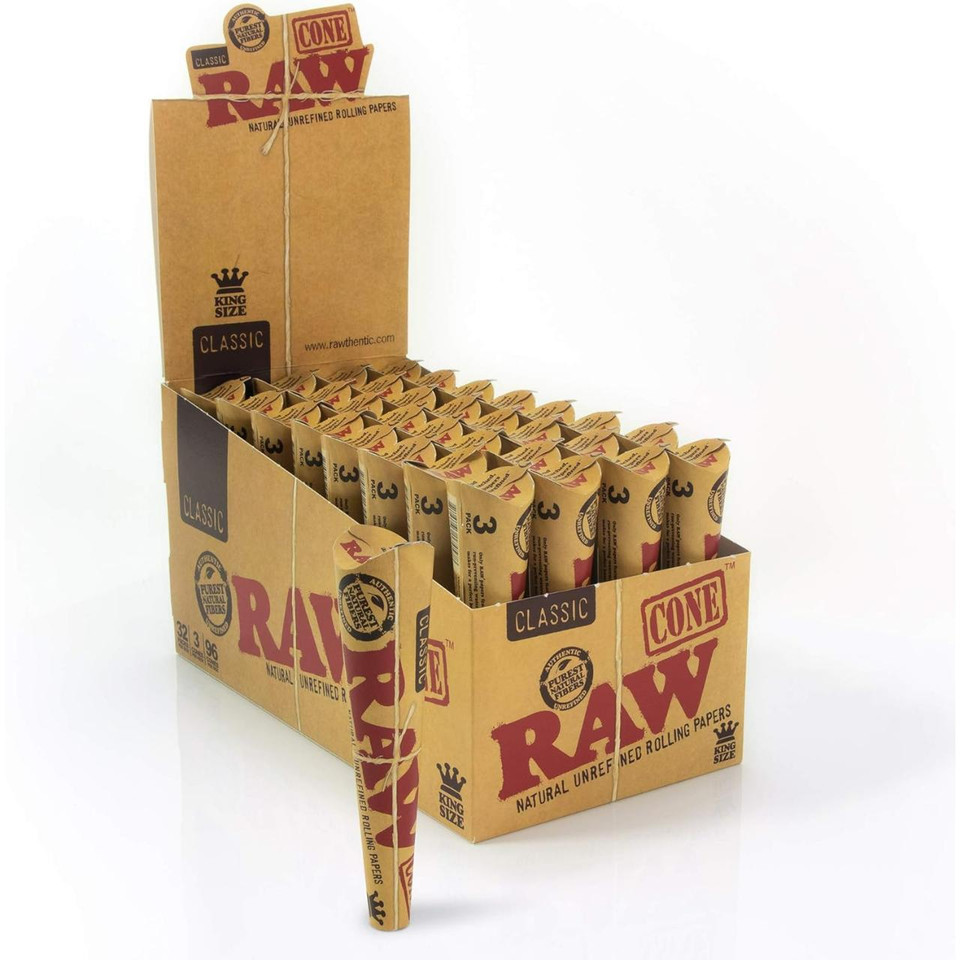 RAW Cones - King Size Pack of 32-Classic