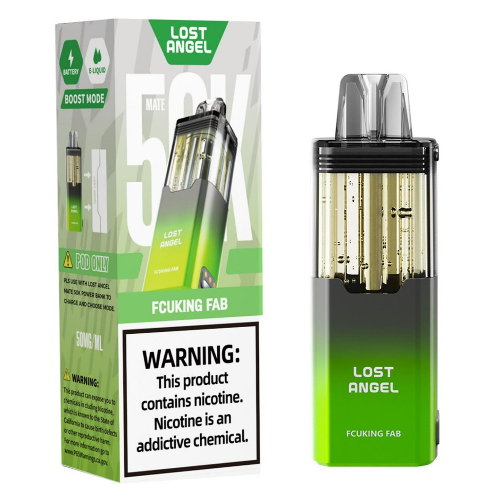 Lost Angel Mate 50K Puff Disposable Pod Fcuking Fab Lost Angel Mate 50K Puff Disposable Pod Fcuking Fab