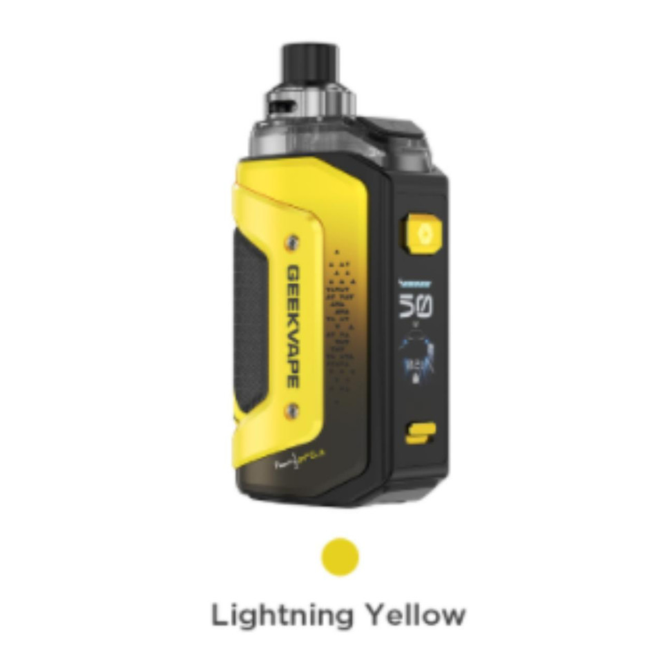 GeekVape Aegis Hero 5 Kit Lightning Yellow