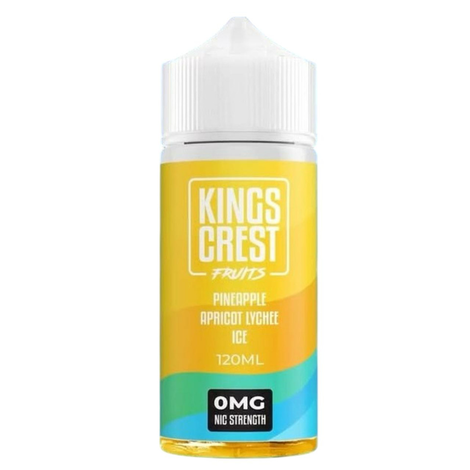 King's Crest Fruits Pineapple Apricot Lychee Ice 120ml E-Juice King's Crest Fruits Pineapple Apricot Lychee Ice 120ml E-Juice
