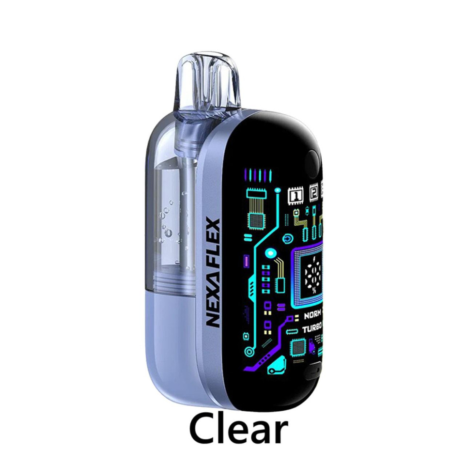 Nexa Flex Crytal Kit 40K Puff Disposable-Clear