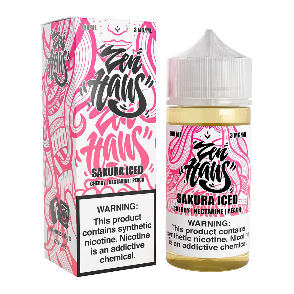 Zen Haus 100ml E-Juice Sukura Iced