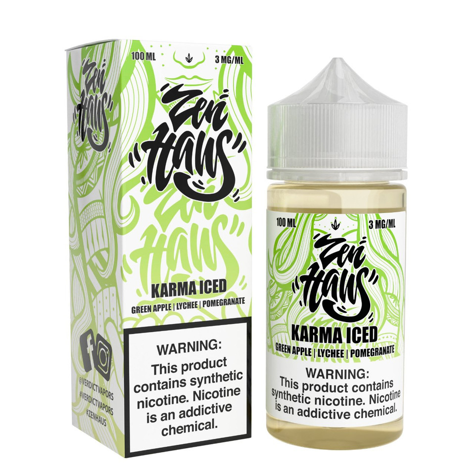 Zen Haus 100ml E-Juice Karma Iced