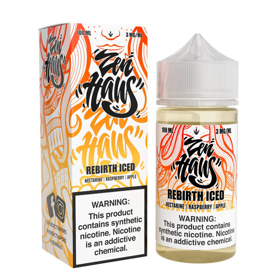 Zen Haus 100ml E-Juice Rebirth Iced