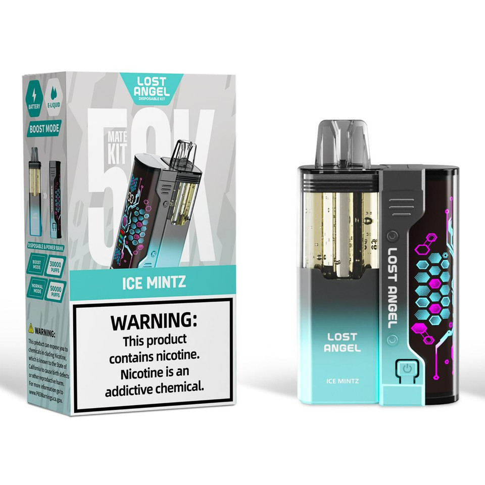 Lost Angel Mate Kit 50K Puff Disposable Ice Mintz
