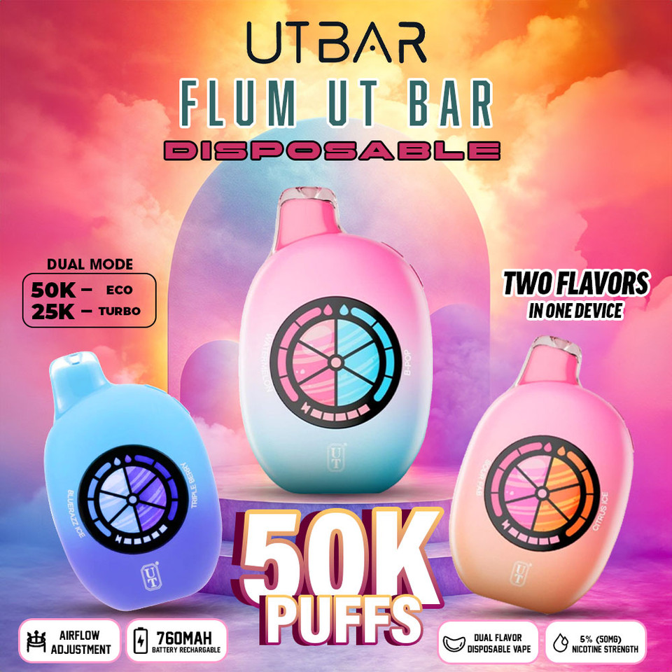 Flum UT Bar 50K Puff Disposable  Flum UT Bar 50K Puff Disposable