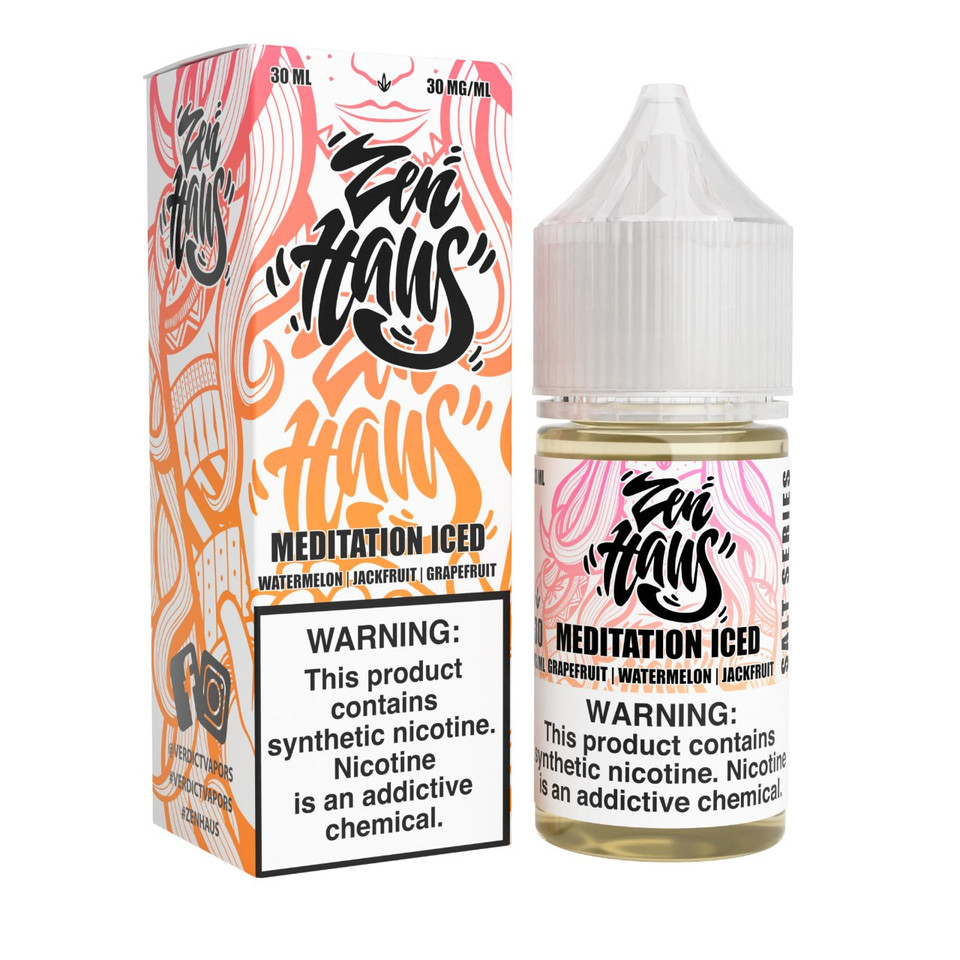 Zen Haus 30ml Salt E-Juice Meditation Iced