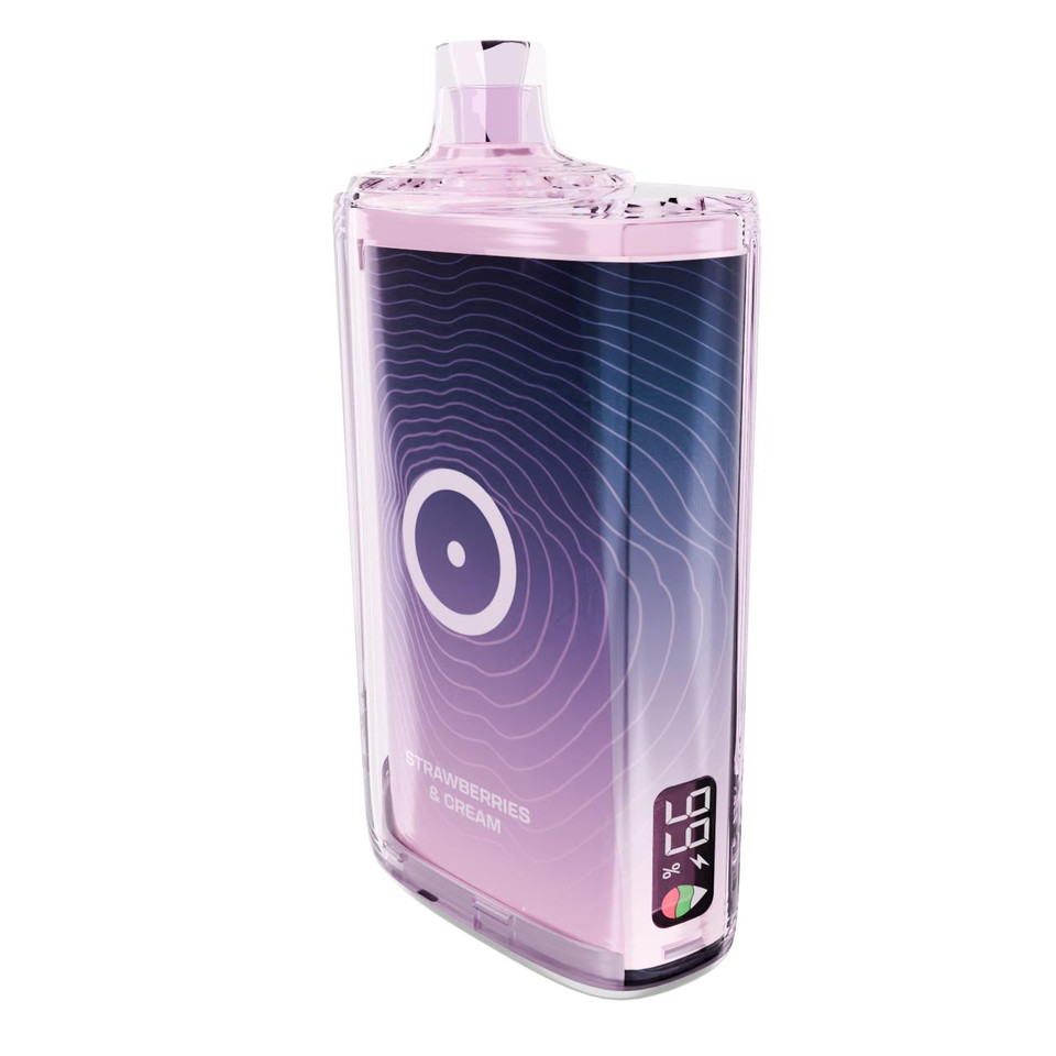 Pod Salt Onyx Cloud X 25K Puff Shisha Disposable Strawberries & Cream
