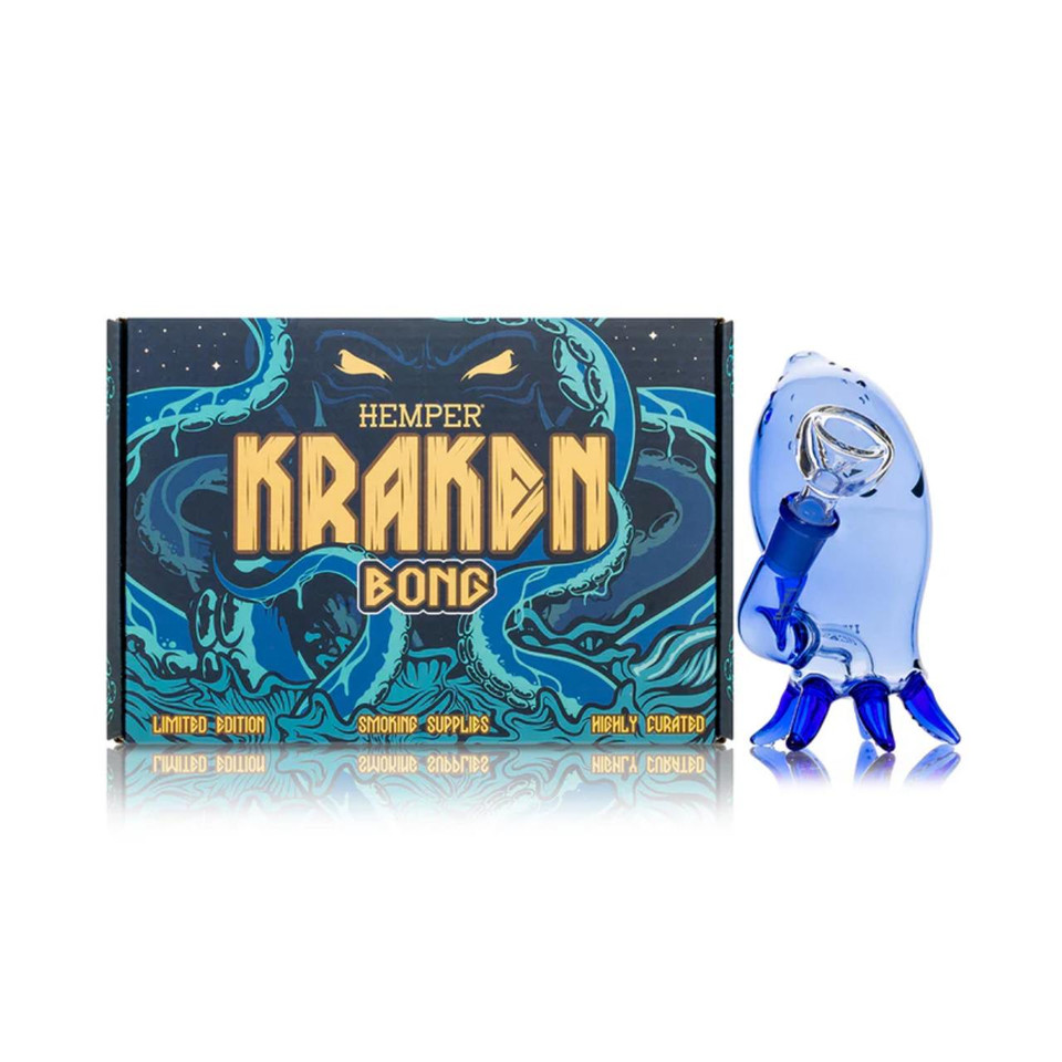 Hemper water Pipe Kraken Bong Hemper water Pipe Kraken Bong