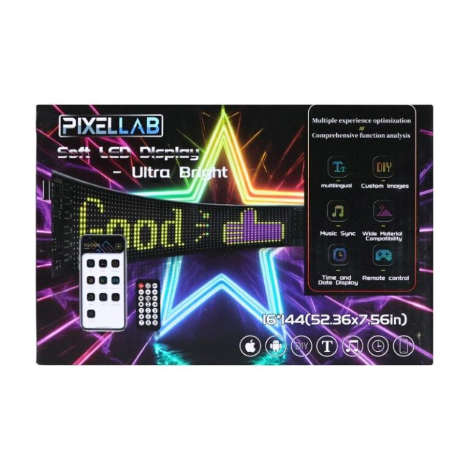 Pixel Labs Soft LED Sign 16x144 Pixel Labs Soft LED Sign 16x144