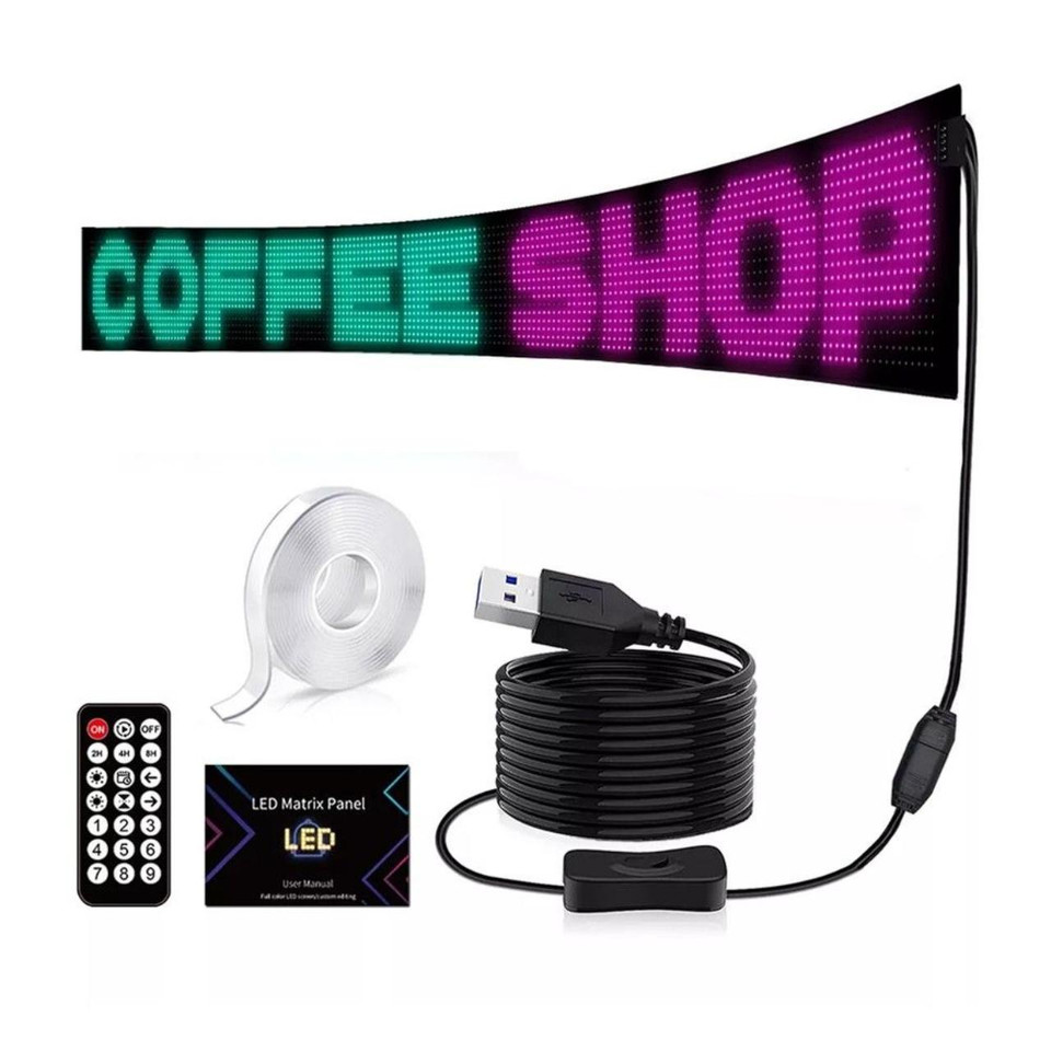 Pixel Labs Soft LED Sign 16x196 Pixel Labs Soft LED Sign 16x196
