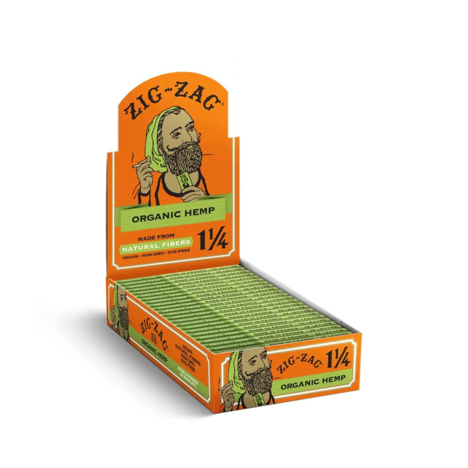 Zig Zag Rolling Papers 24PK - 1-14 Organic Hemp Zig Zag Rolling Papers 24PK - 1-14 Organic Hemp