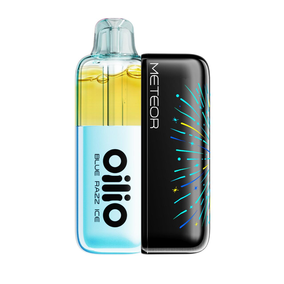 Lookah OiliO Meteor 35K Puff Disposable Blue Razz Ice
