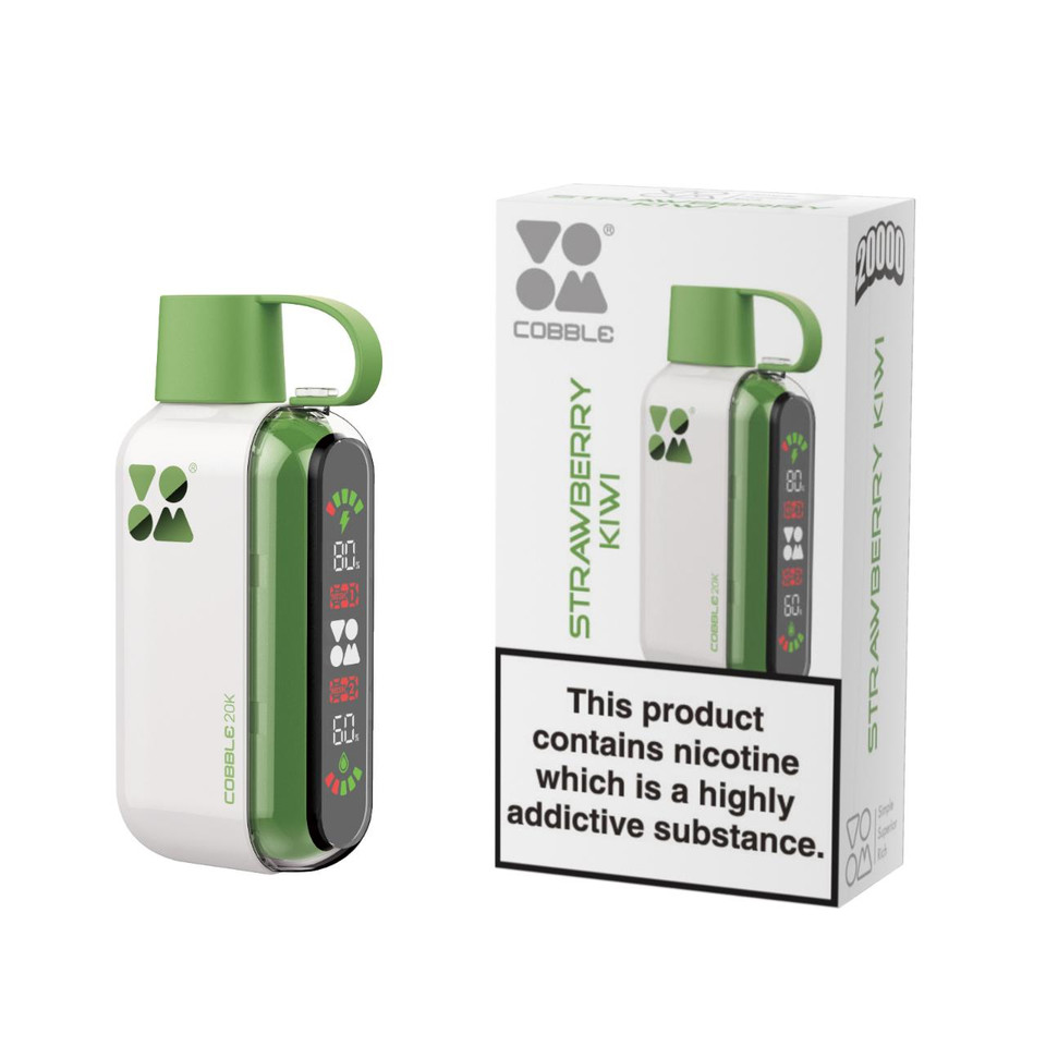 Voom Cobble 20000 Puff Disposable Strawberry Kiwi Voom Cobble 20000 Puff Disposable Strawberry Kiwi