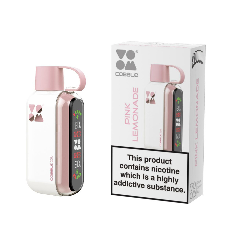 Voom Cobble 20000 Puff Disposable Pink Lemonade Voom Cobble 20000 Puff Disposable Pink Lemonade
