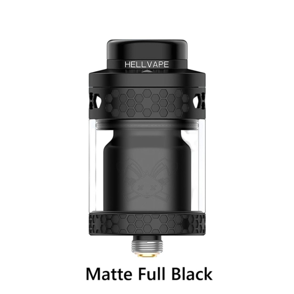 HellVape Dead Rabbit 4 RTA- Matte Full Black