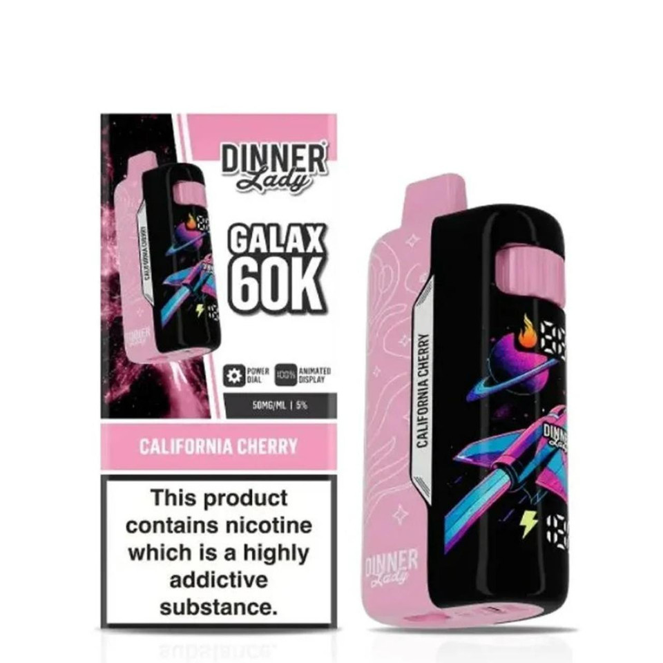Dinner Lady Galax 60K Puff Disposable California Cherry
