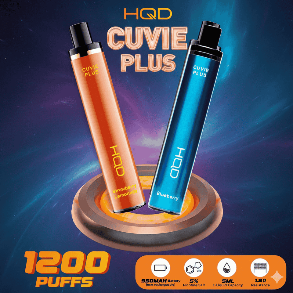 HQD Cuvie Plus Disposable (1200 Puffs)