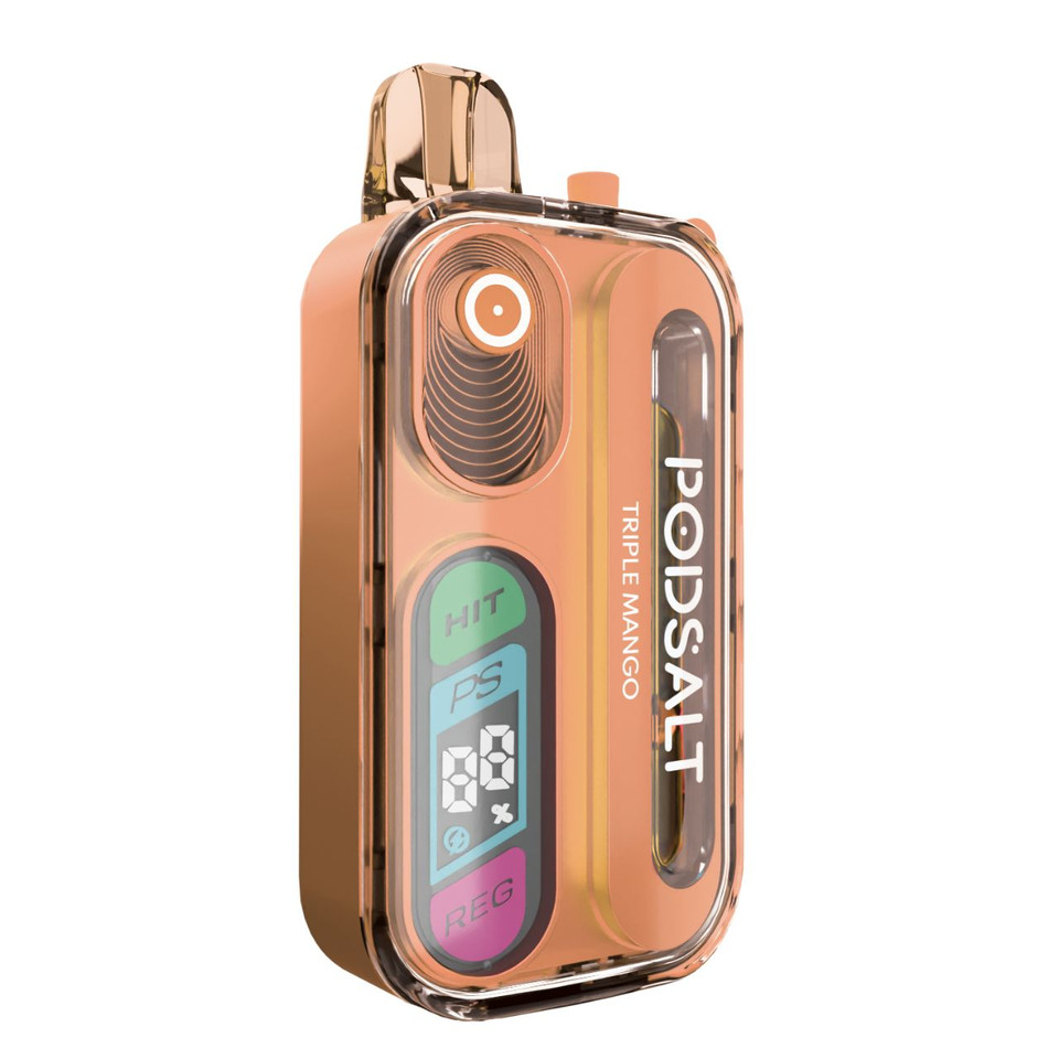 Pod Salt Hit 40K Puff Disposable Triple Mango