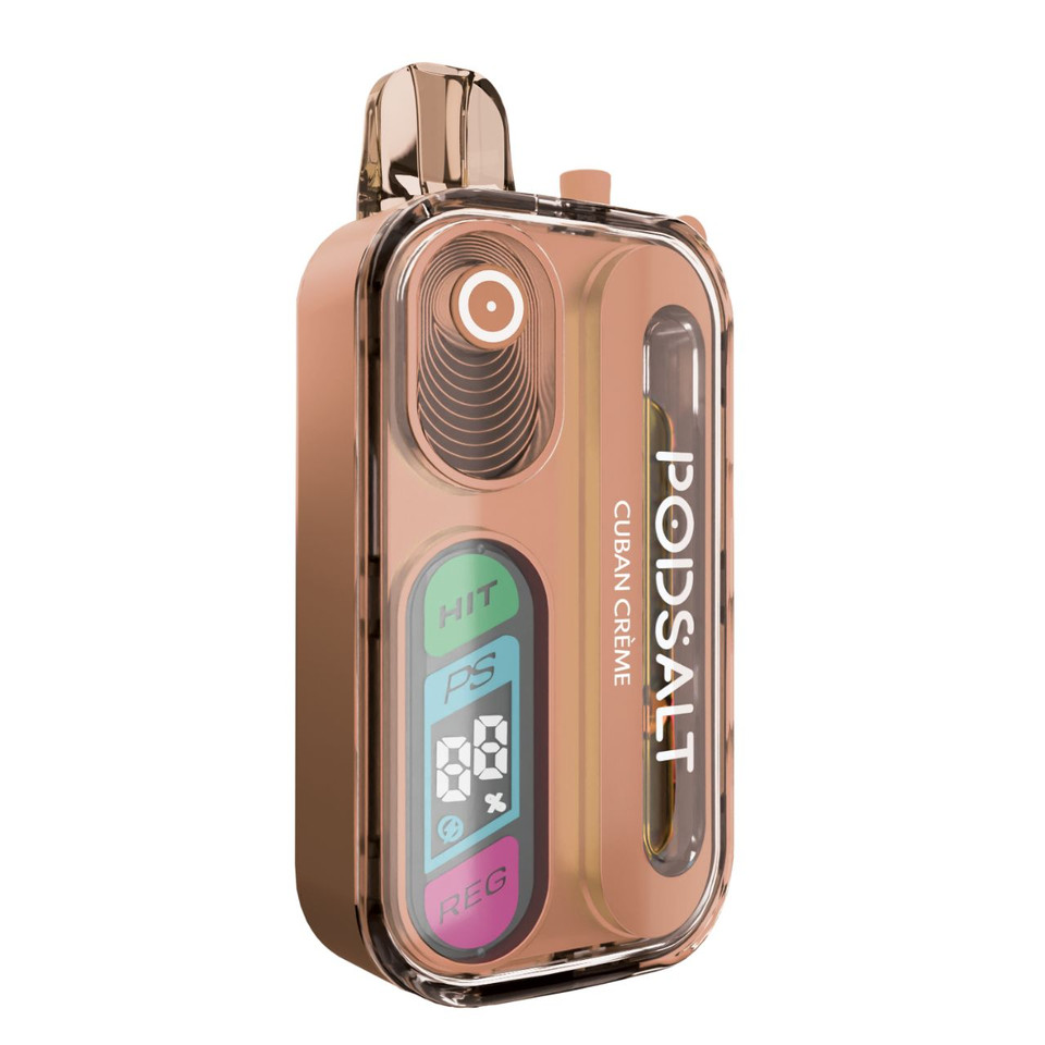 Pod Salt Hit 40K Puff Disposable Cuban Cream