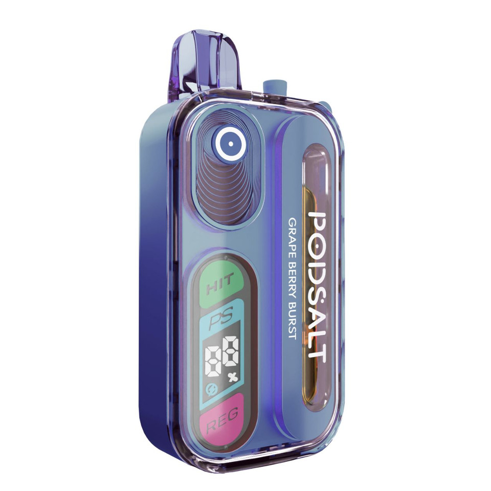 Pod Salt Hit 40K Puff Disposable Grape Berry Burst
