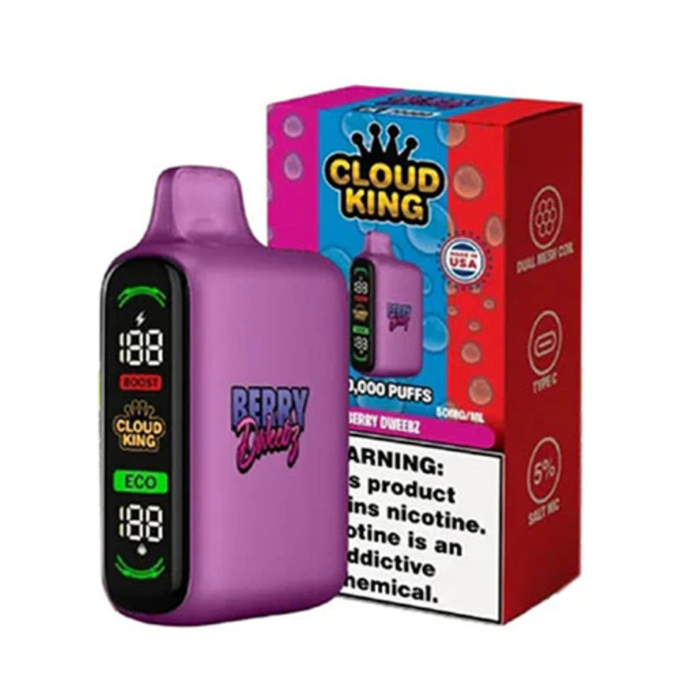 Cloud King 20K Puff Disposable Berry Dweebz