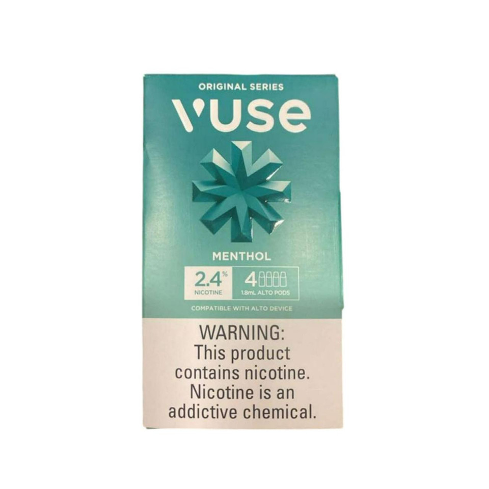 Vuse Alto Prefilled Replacement Pod 1.8ML 2.4% Pack of 4 Menthol