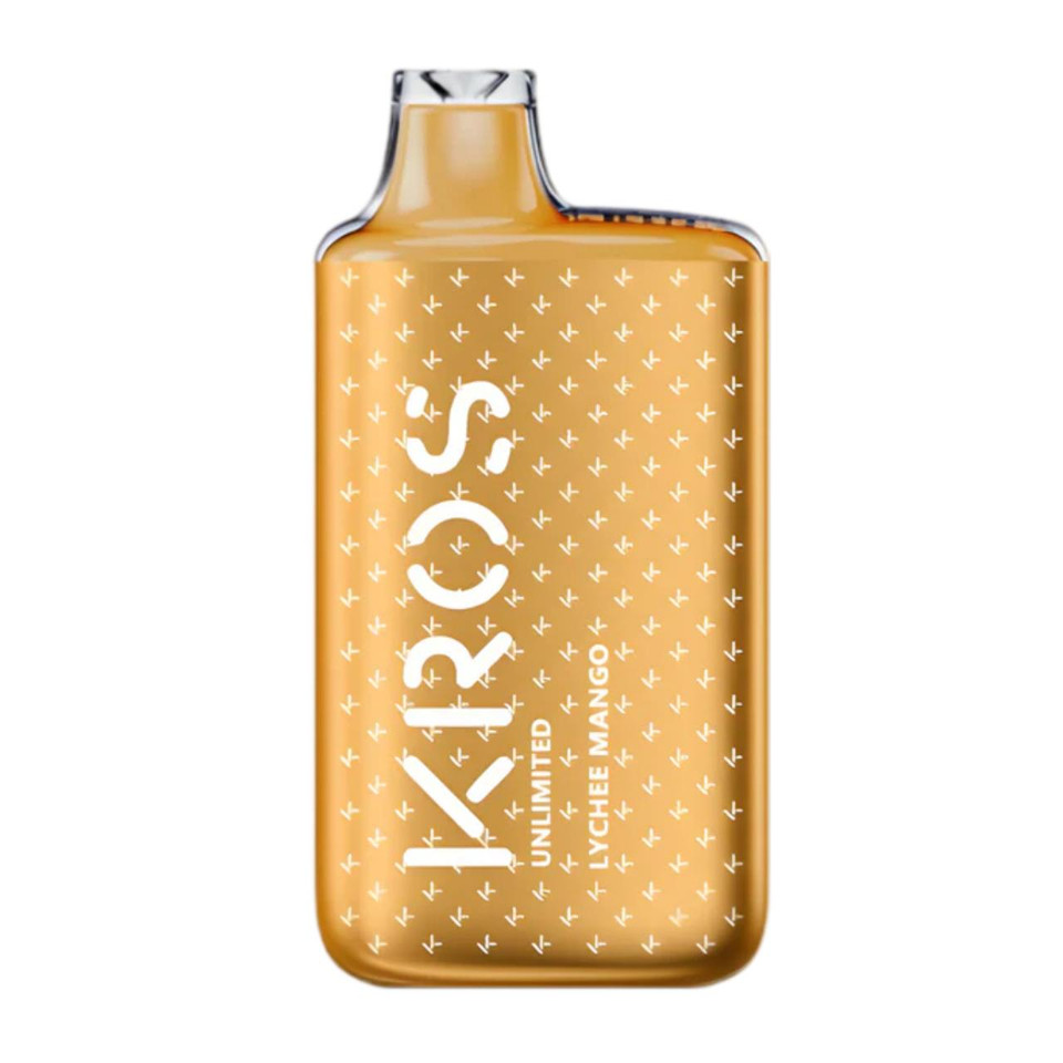 KROS Unlimited 6000 Disposable Lychee Mango