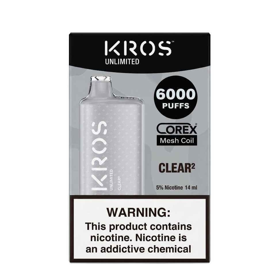 KROS Unlimited 6000 Disposable Clear 2